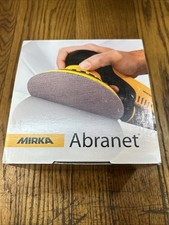 Mirka Abranet Sanding Discs P 80 Grit 150mm 6 In Box Of 50 Mirka Abranet Sanding Discs P 80 Grit 150mm 6 In Box Of 50