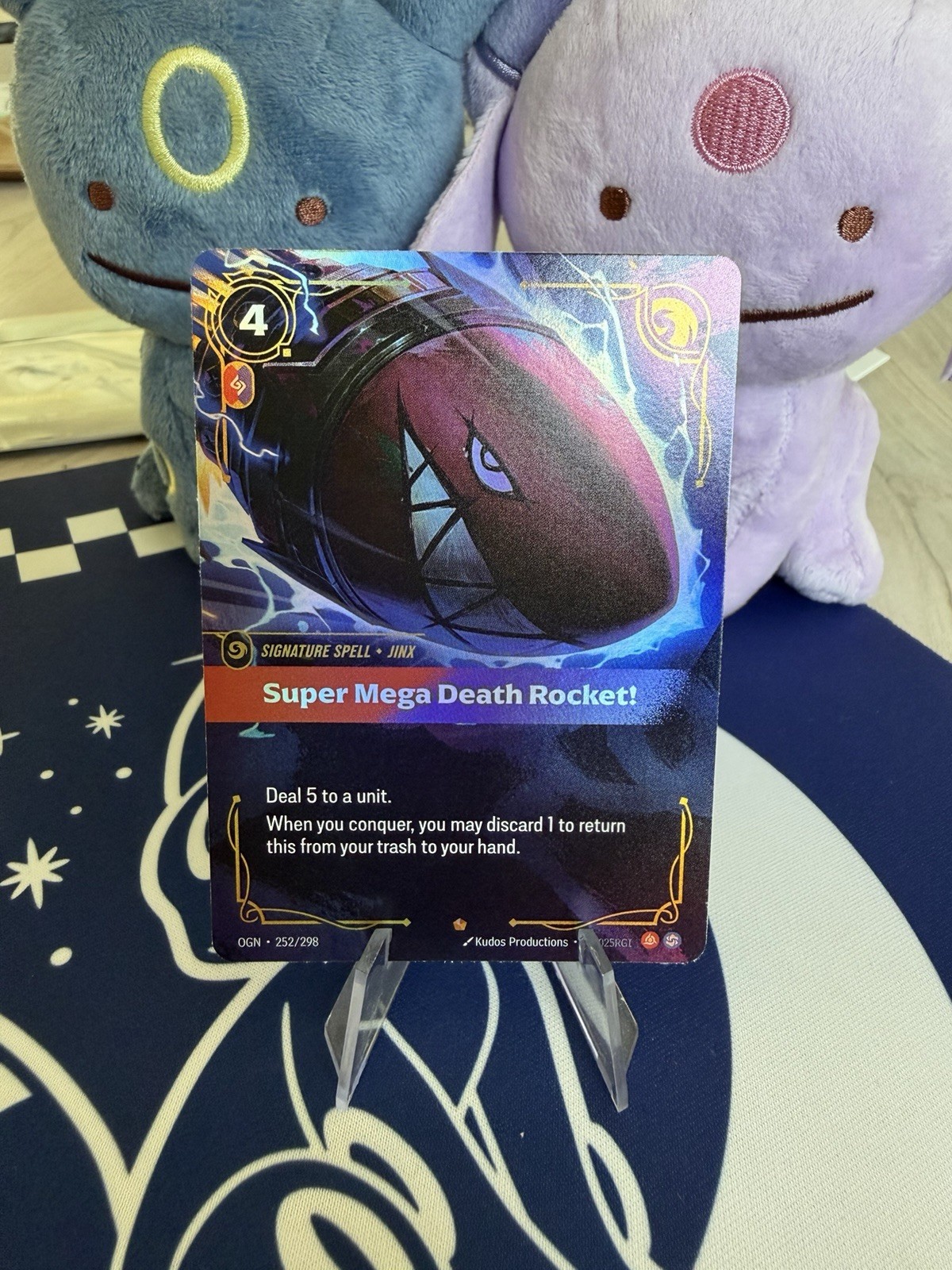 Super Mega Death Rocket! 252/298 NM Epic Foil Riftbound Origins
