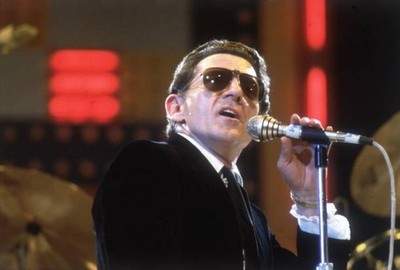 Rock n roll legend piano pounder Jerry Lee Lewis also known as Kil- Old Photo