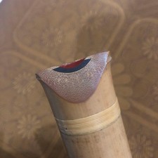 Shakuhachi KOZAN ISHIKURA Tozan-ryu 54.5cm Japanese Bamboo Flute Zen J11084