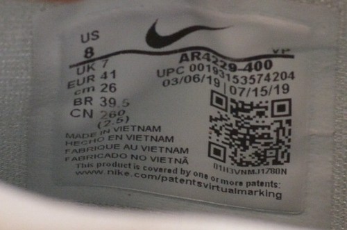 Nike Zoom KD 12 Blau AR4229-400 Herren Sportschuhe Größe UK 7 - Bild 12 von 12