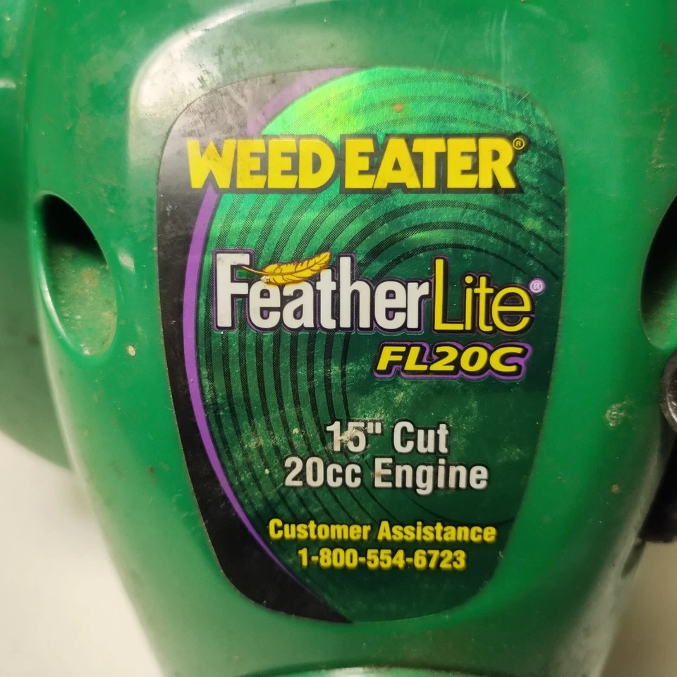 Weedeater Featherlite FL20C 20cc Trimmer Recoil Cover Housing - Image 2 of 4