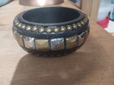 Wood Boho Bracelet Chic Beautiful Statement P...