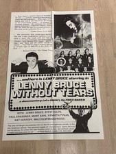 Lot of LENNY BRUCE Two Posters, Five Lobby Cards and Ten Stills Dustin Hoffman