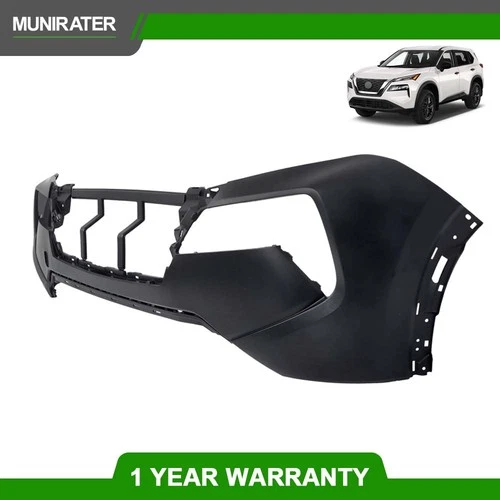 Without Sensor Hole Plastic Suitable For Nissan Rogue 2024 Front Bumper Cover