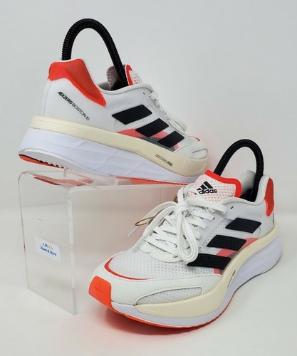 Adidas Adizero Boston 10 Womens Running Shoes White Sneakers FY4080 SZ 6.5 New | eBay