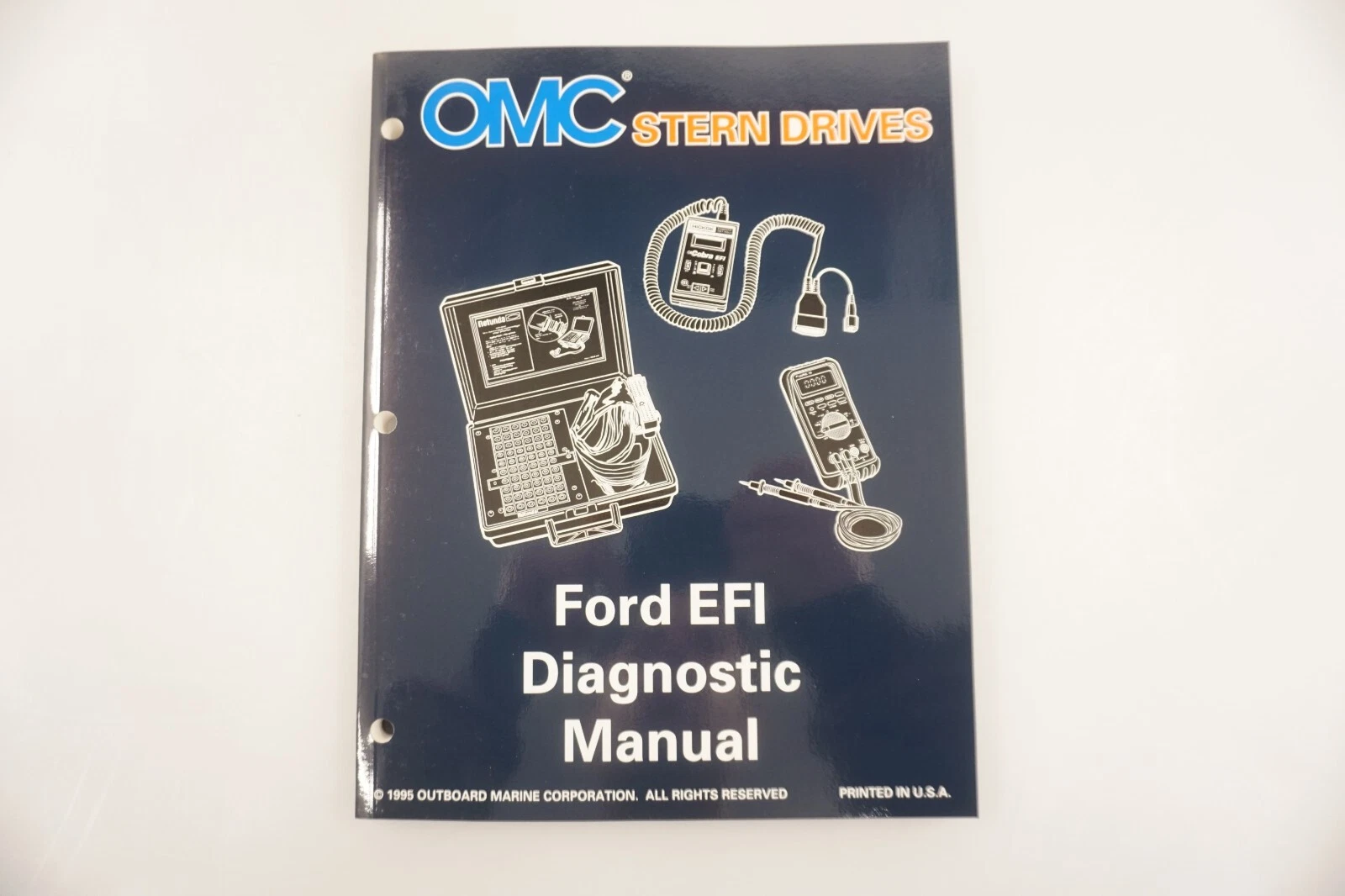 1995 OMC OEM Stern Drives Ford EFI Diagnostic Shop Manual 507146