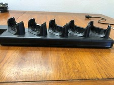 MOTOROLA SYMBOL MC40 CRDUNIV-40-5000R 5 bay Battery Charger Cradle Power Tested