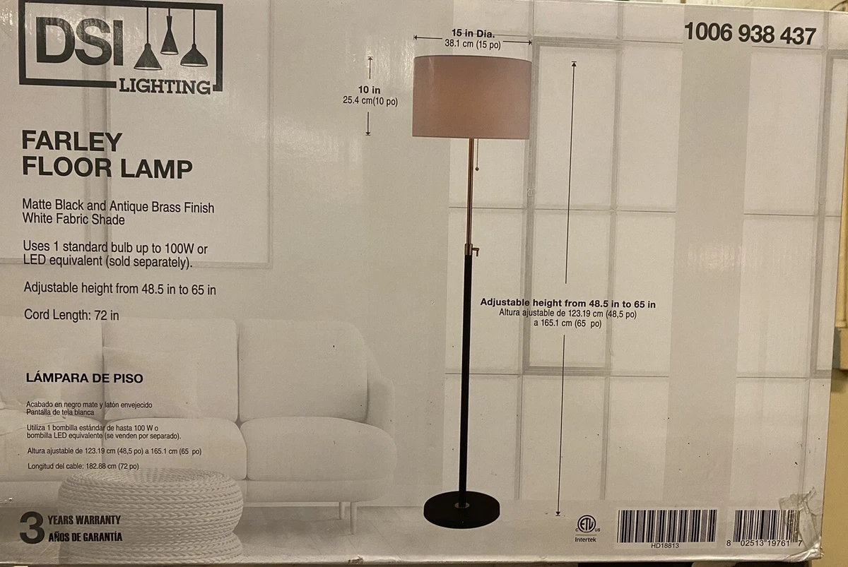 Dsi lighting floor lamp discount