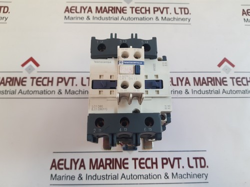 Telemecanique lc1 d80 (lc1 d8011) contactor with ladn11 la1 dn 11 contact block - 第 1/10 張圖片