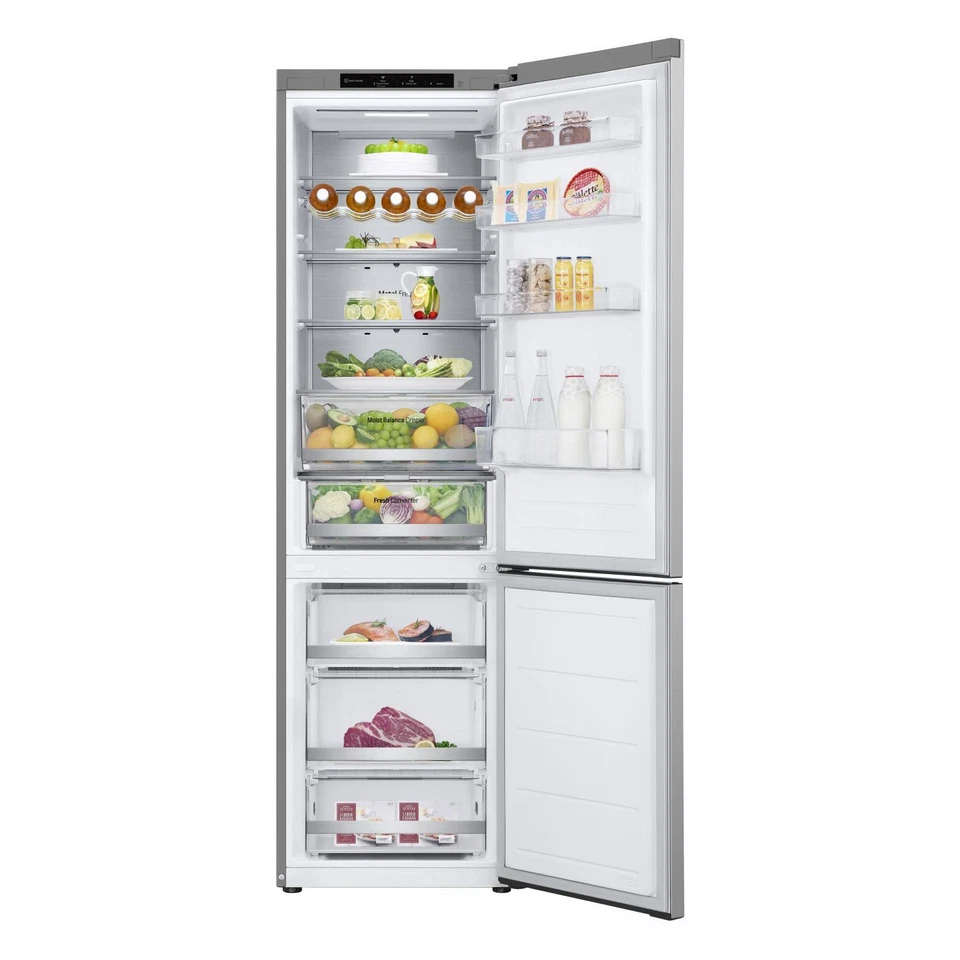 Lg Frigorifero Combinato 387 Litri Classe D No Frost Argento GBV5240DPY.APYQEUR - Immagine 2 di 4