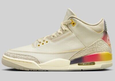J Balvin Nike Air Jordan 3 Retro SP Sunset FN0344-901 US8 J Balvin Nike Air Jordan 3 Retro SP Sunset FN0344-901 US8
