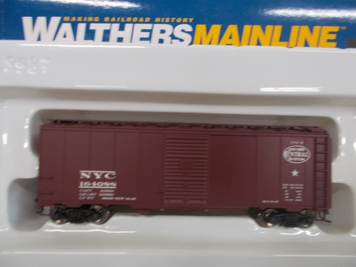 Walthers Mainline ~ New York Central 40' AAR 1948 BOX CAR # 164088 ~ ESCALA HO | Zustand: New
