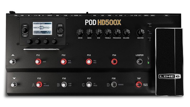 Line 6 POD HD500X マルチエフェクター 専用ケース付 中古 楽器/器材