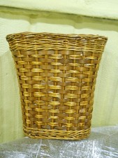 Large Rattan Wicker Laundry Hamper  Removable Liner Handles 22  x 22  x 15" 