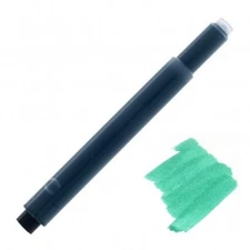 20 - Fountain Pen Refill Ink Cartridges for Lamy Pens, Green Fields, T10