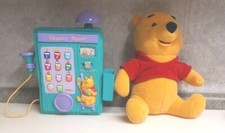 Disney Winnie The Pooh Plush Love To Hug Fisher Price, Country Phone, Tiger Toys