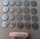 1 Roll Of Kennedy Half Dollars-mixed Dates Coins! Nice!! 1972-79 See Description