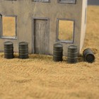 Produits MP US Oil Drums,15 Pcs 1/72 Scale, Wargames drum fuel baril #7210
