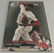 2017 Bowman Baseball Prospects Roniel Raudes Boston Red Sox 1st Bowman #BP6