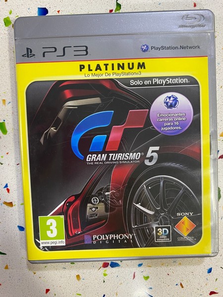 GRAN TURISMO 5 PLATINUM THE REAL DRIVING SIMULATOR PS3 POLYPHONY