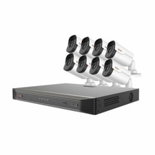 Ultra Hd 16 Ch. 3tb Nvr Home Surveillance System With 8 4mp Ip Bullet Cameras