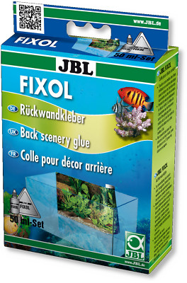 JBL Fixol 50ml (EUR 159,80 / L) Rückwandkleber Aquarien Terrarien Folien Deko