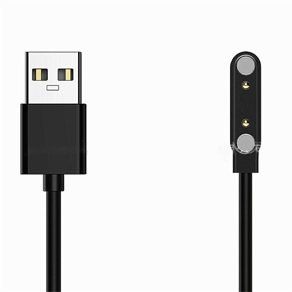 2Pin 4mm Bracelet Charging Cable Smart Watch Magnet Suction Usb