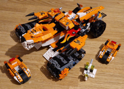 Lego Legends of Chima 70224 mobile Komandozentrale der Tiger vollständig ohne Fi