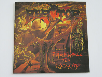 REACTOR Farewell To Reality CD 1995 RARE OOP THRASH ORIGINAL 1st 