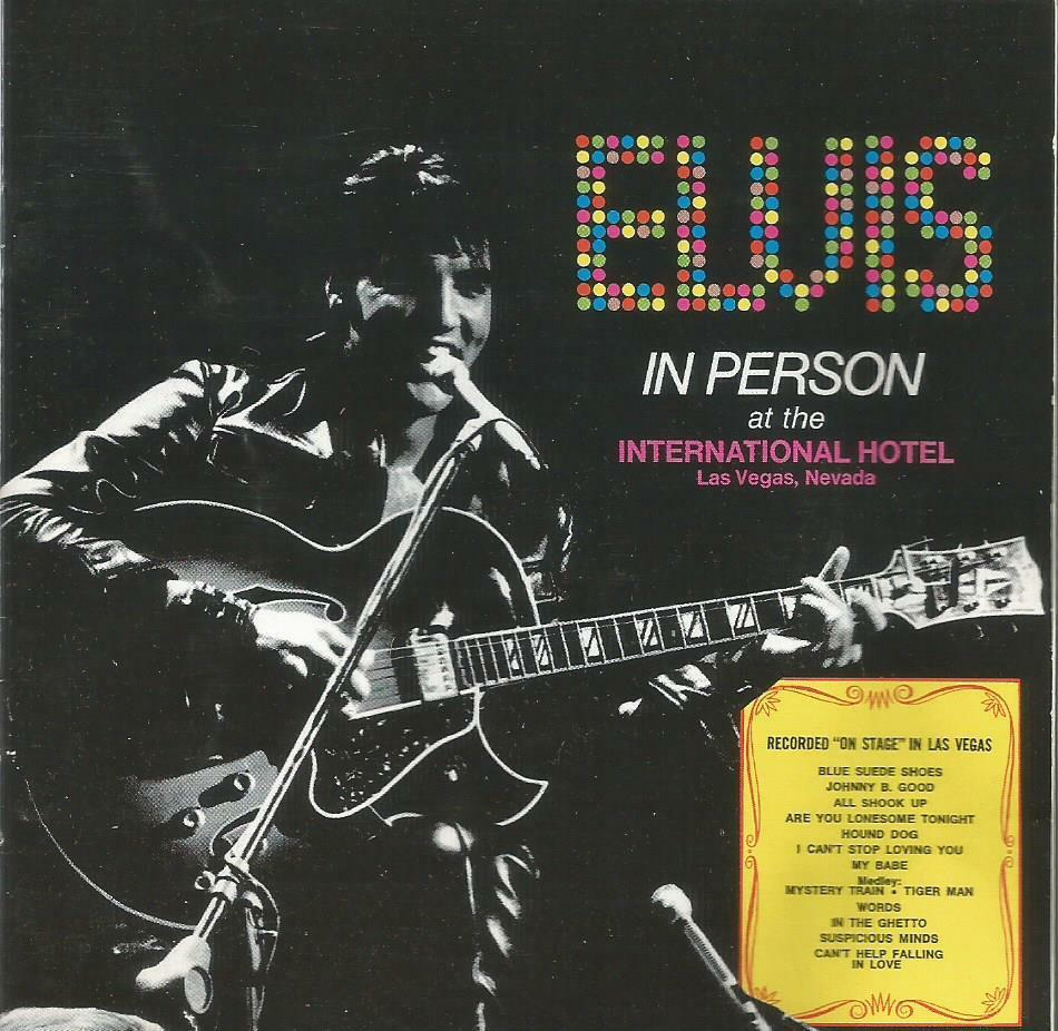 Elvis Presley - Elvis In Person BMG CD issue of his 1969 album