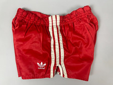 VINTAGE ADIDAS SHORTS GLANZ YUGOSLAVIA FOOTBALL SOCCER SPRINTER RED SIZE S 5