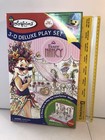 FANCY NANCY 34 Piece Colorforms Deluxe 3-D Play Set + 4 Stand-Up Play Pieces — photo 1