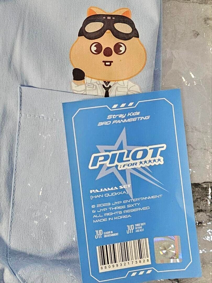 Stray Kids Skzoo Pajama Set HAN QUOKKA Pilot Penmi Official Goods