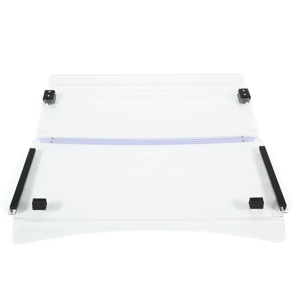 Front Folding Clear Windshield For EZGO Express S4/L4 Golf Cart w/ 3/4" frame Foto 4 de 4