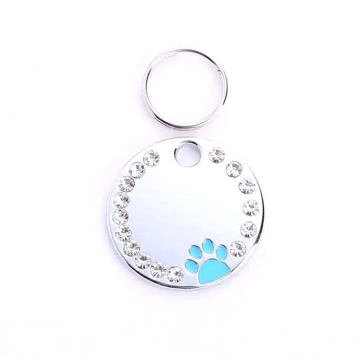 Personalized Dog/Cat Cute Paw Pet ID Tag with Unique Laser Engraving Name/Phone - Image 4 of 4