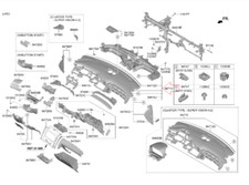 84701N7100NNB Armaturenbrett Hyundai Tucson NX4 ab 2019 gebraucht OE