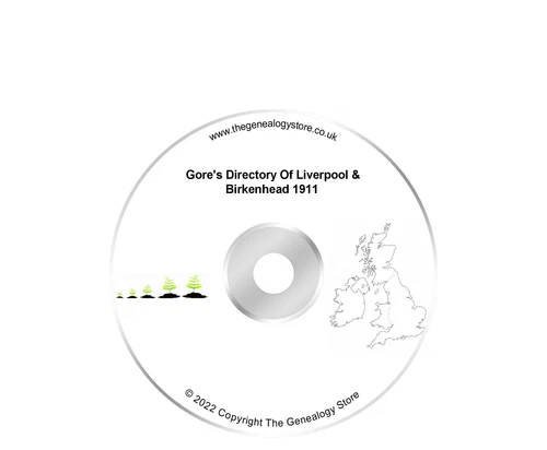 Gore's Directory Of Liverpool & Birkenhead 1911 Like Kelly's