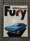 New Listing1972 Plymouth Fury Brochure Original