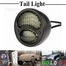 Vintage Led Brake Taillight For Harley Bobber Cafe Racer Ford Duolamp Model A