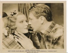 GARY COOPER ANNA STEN Original Vintage WEDDING NIGHT Samuel Goldwyn Studio Photo