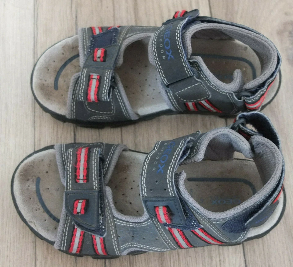 Sandalias de cuero GEOX RESPIRA talla 31 Top Foto 4 de 4