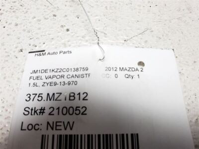 2011 2012 2013 2014 Mazda 2 Fuel Vapor Canister Charcoal OEM ZYE9