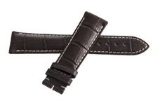 Longines 21mm x 18mm Brown Alligator Leather Watch Band L682160272 ZFA4