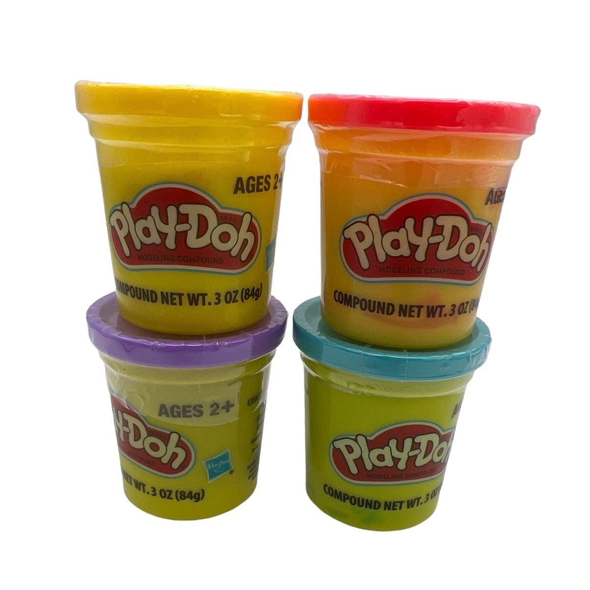 Play-Doh Modeling Compound Bulk 36-Pack for Kids 2 Years and Up, 3-Ounce  Cans, Non-Toxic - Play-Doh