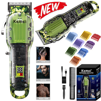 Pro T-Blade Hair Clippers Cordless Trimmer Shaving Machine Cutting Barber BK0071