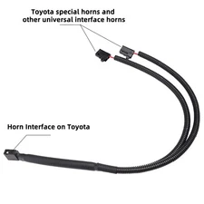 Toyota Horn 1 Out 2 Plug Special Plug Car Horn Connection Adapter Wire harness