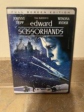 FOX EDWARD SCISSORHANDS DVD JOHNNY DEPP WINONA RYDER TIM BURTON WIEST PRICE FULL