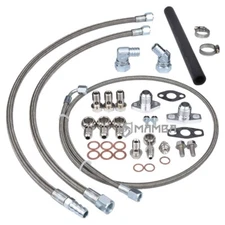 Turbo oil & water hose kit Top mount 98~05 AUDI VW 1.8T transverse GT30R GT28R