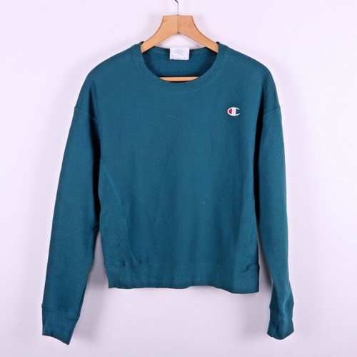 Champion Reverse Weave Teal Vintage 
